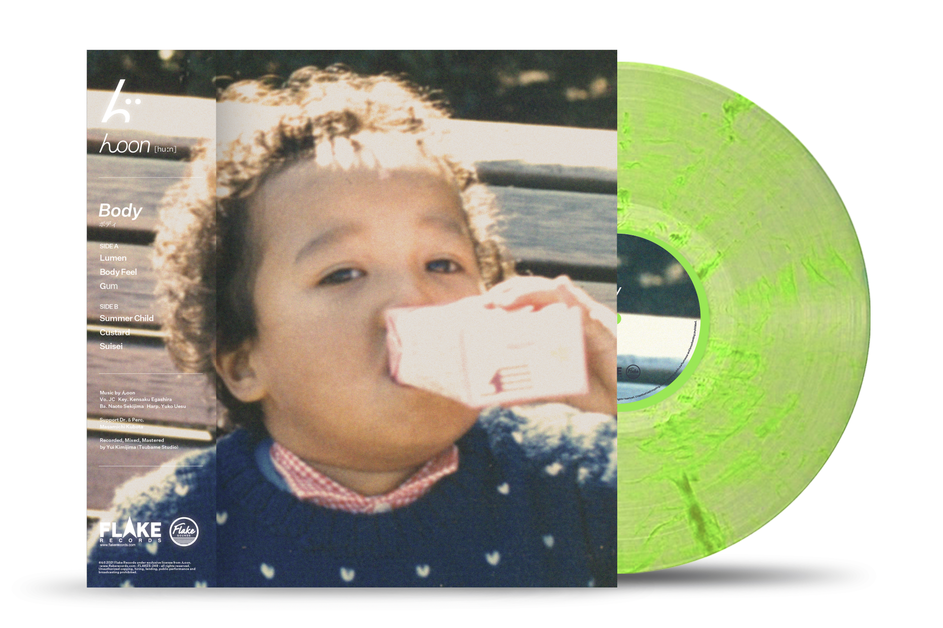 2022.11.16 Freeway& Body Vinyl DOUBLE RELEASE — んoon, THE BAND